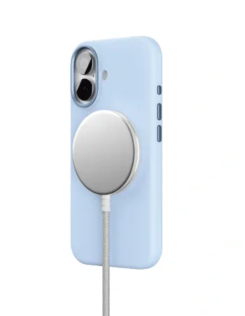 Чехол защитный VLP Aster Pro Case с MagSafe для iPhone 17, голубой