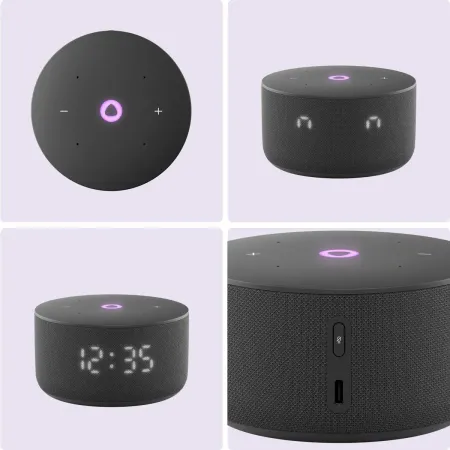 Акустическая система Яндекс.Станция Мини 3 с Алисой (Черный)